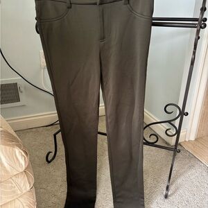 Olive Green Business Casual Pants